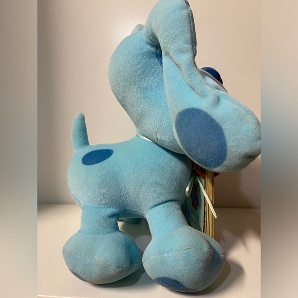 Blue’s Clues Plush Viacom 1998 Vintage Stuffed Animal Blue Dog Toy With Notebook - Picture 11 of 13